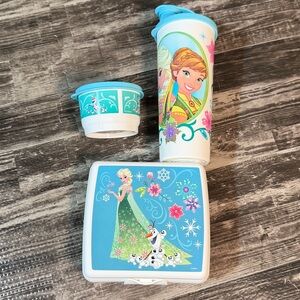 Tupperware Disney Frozen 3 piece Set NEW